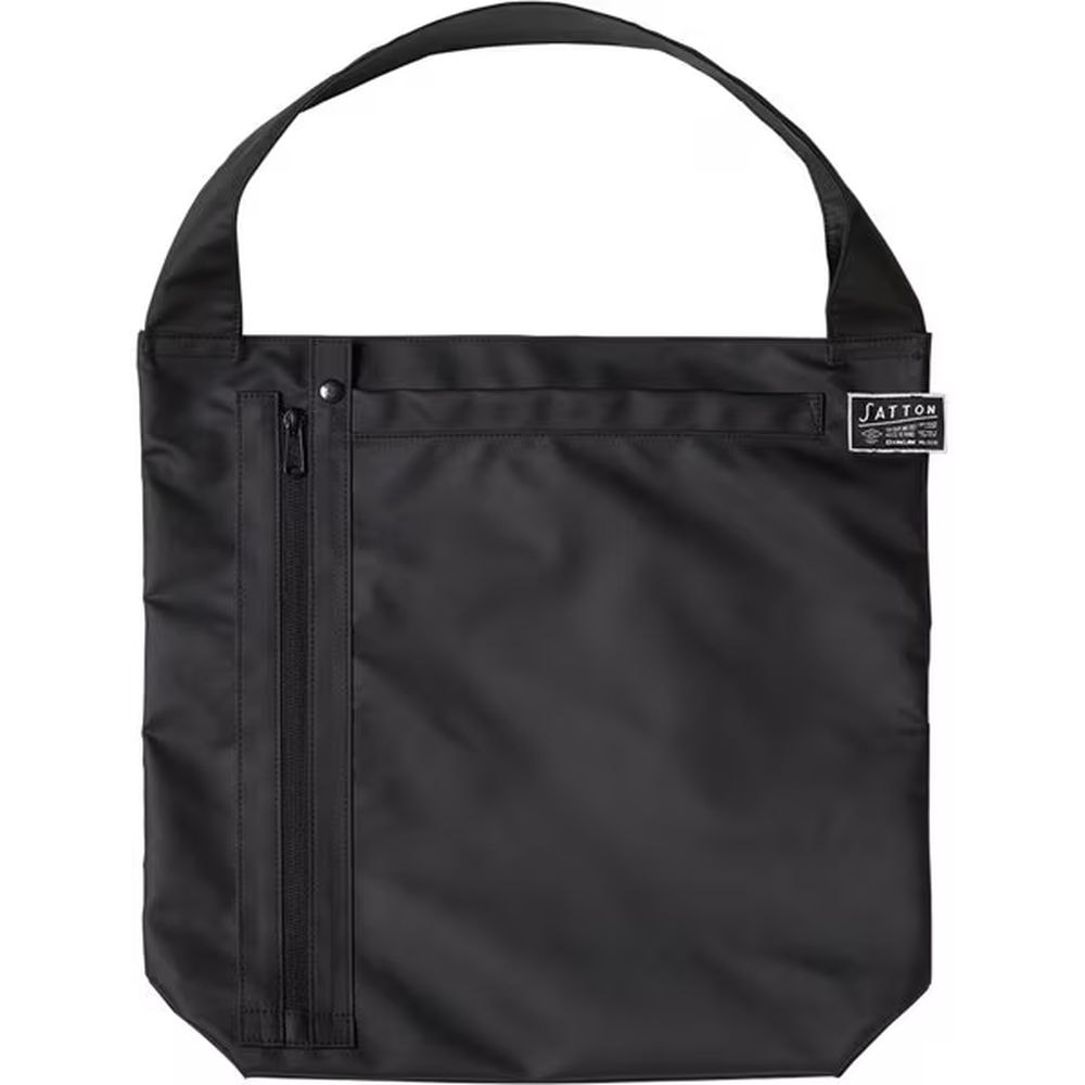 （まとめ買い）トートバッグ サットン ポリエステルタイプ 黒 5839クロ [x3]