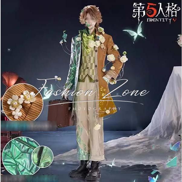 【品質良い 大好評中】迅速な出荷IdentityV 第五人格 納棺師 イソップ・カール 温室 コスプレ衣装 ウィッグ cos ハロウィン 演出服 変装