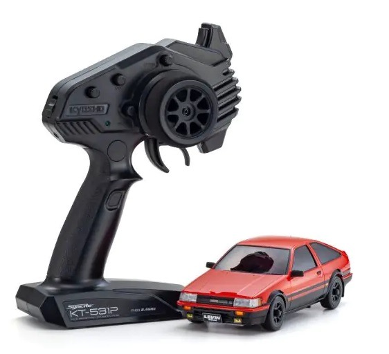 京商 ミニッツAWD レディセット MA-020 r/s トヨタ カローラレビン AE86 レッド/ブラック【32641RBK】 ラジコン KC32641RBK ミニッツAWD レディセット カローラ
