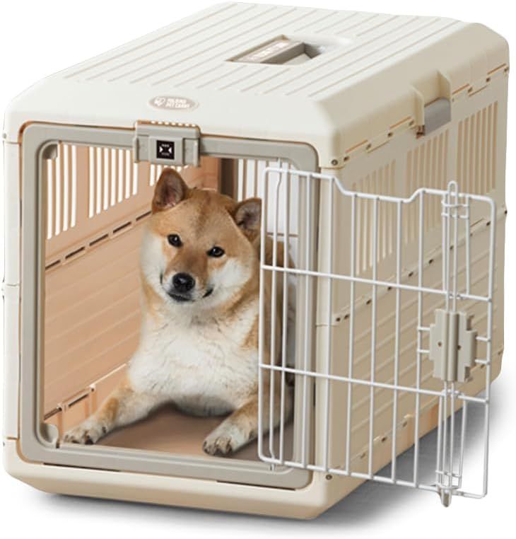 マ ペットキャリー 犬 キャリー 猫 キャリー 折りたたみペットキャリー FC-670 アイボリー