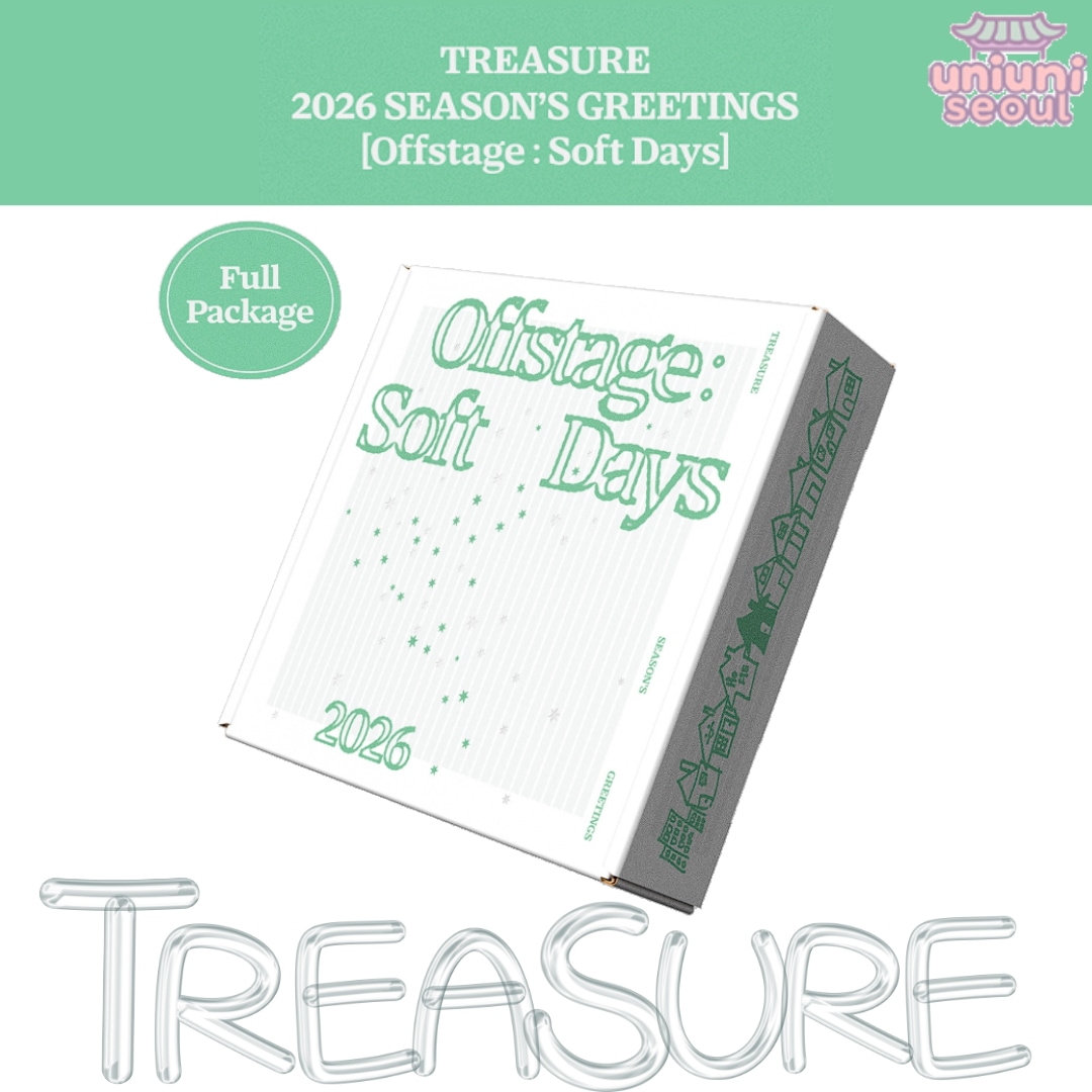 TREASURE 2026 SEASONS GREETINGS [Offstage : Soft Days] Full Package