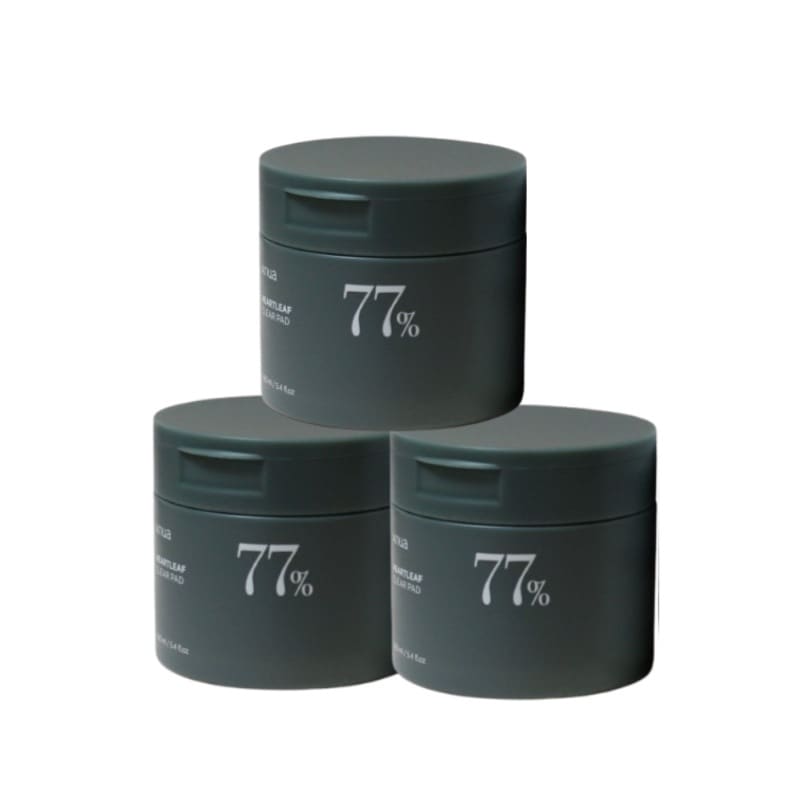 【2+1】ドクダミ77クリアパッド70枚 水分油分バランス鎮静拭き取り