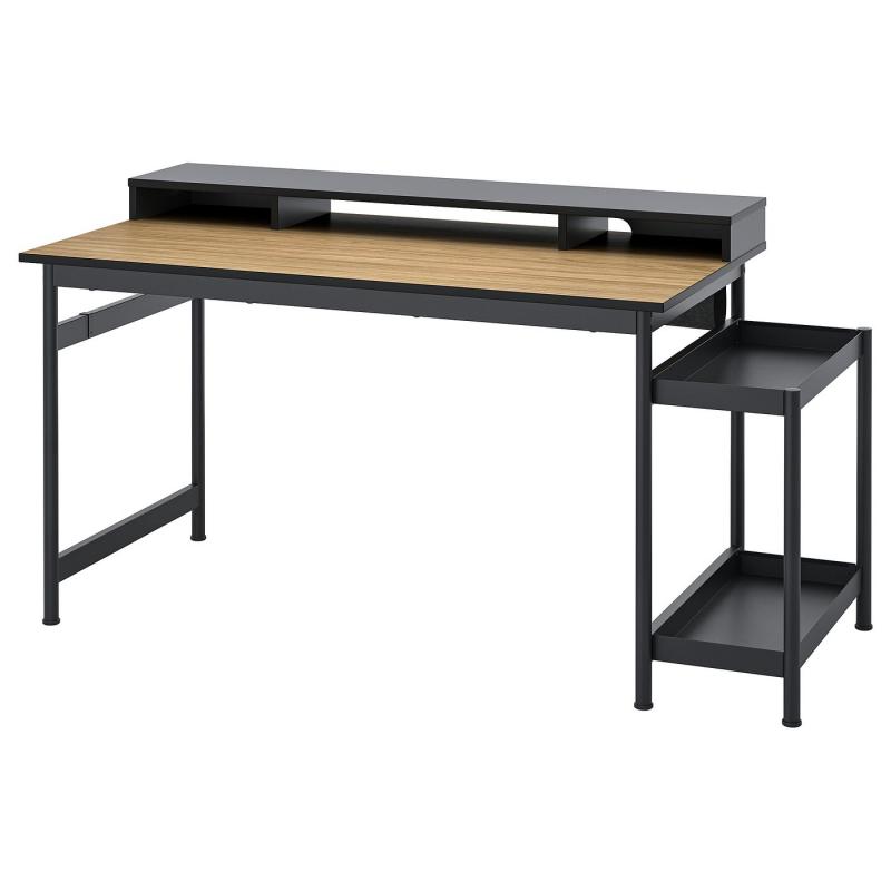 MULLSJO ムルショー デスク - オーク材突き板 135x70 cm 29,054円