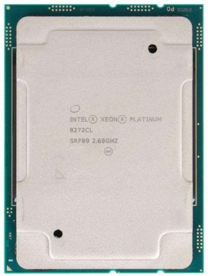 Intel Xeon Platinum 8272CL SRF89 26C 2.6 GHz LGA3647 195W Similar Platinum 8270