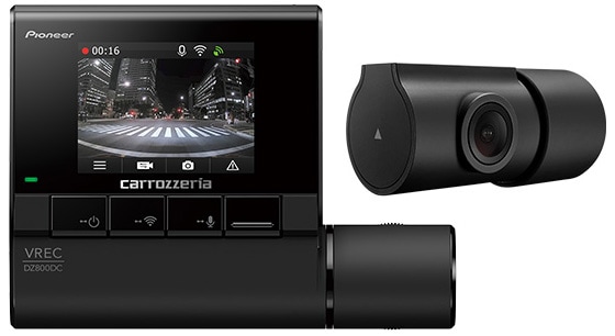 パイオニア ドライブレコーダーユニット VRECDZ800DC