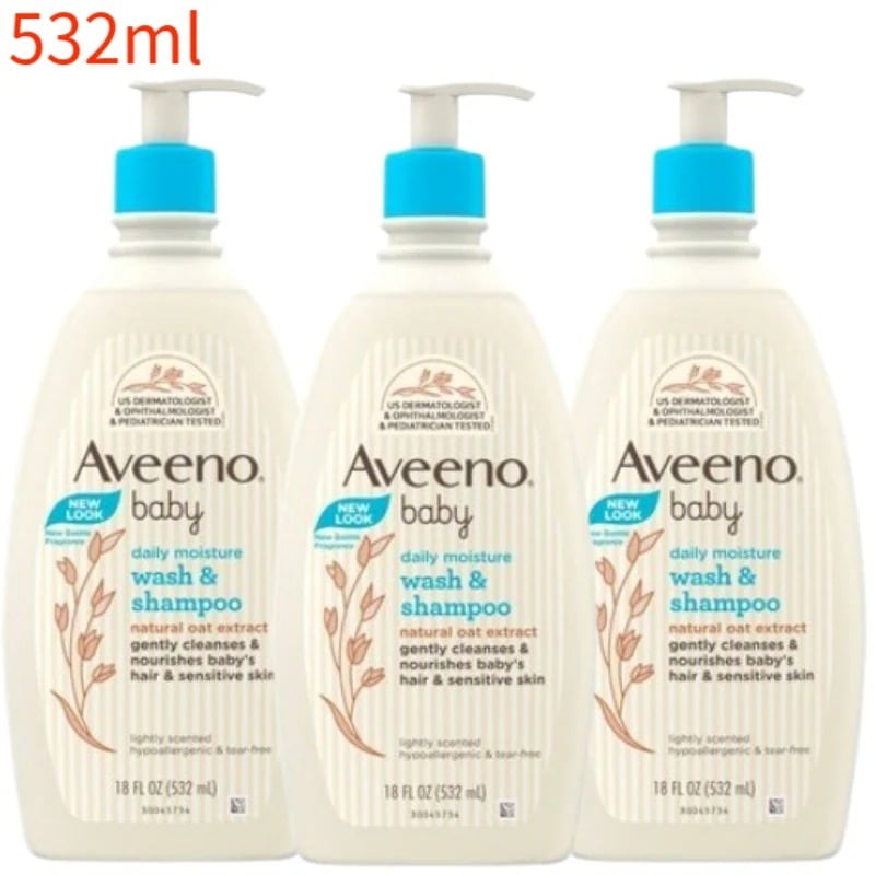 デイリー モイスチャー ウォッシュ＆シャンプー 532ml 3個