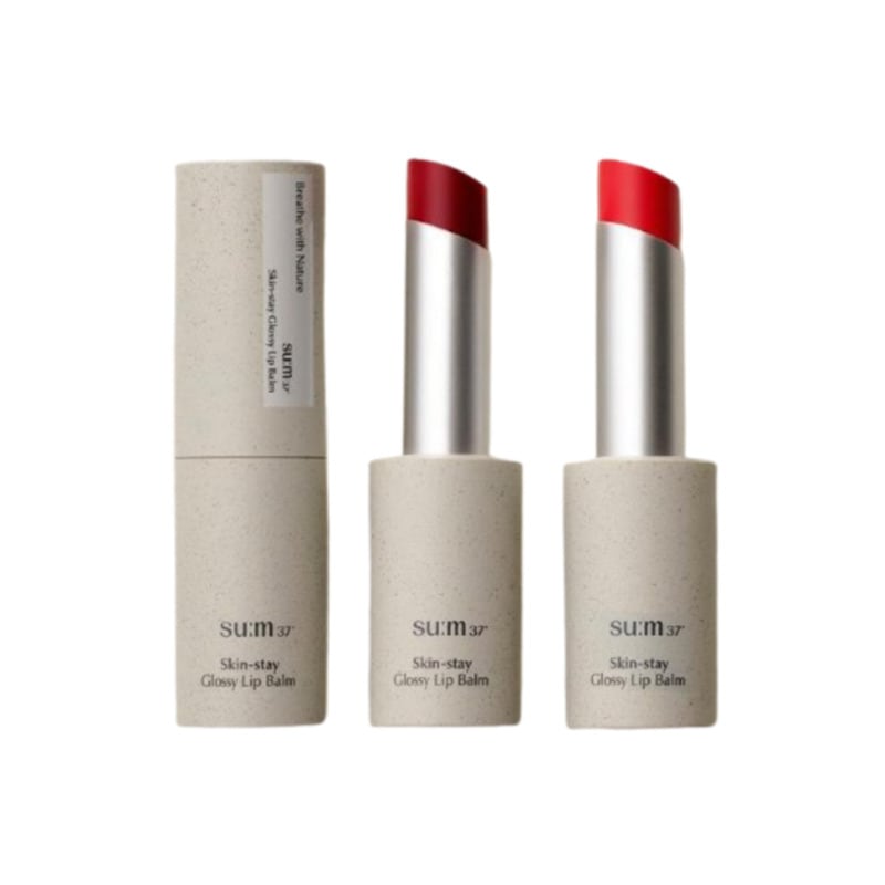 スキンステイ グロッシー リップバーム 4.2g レッド
