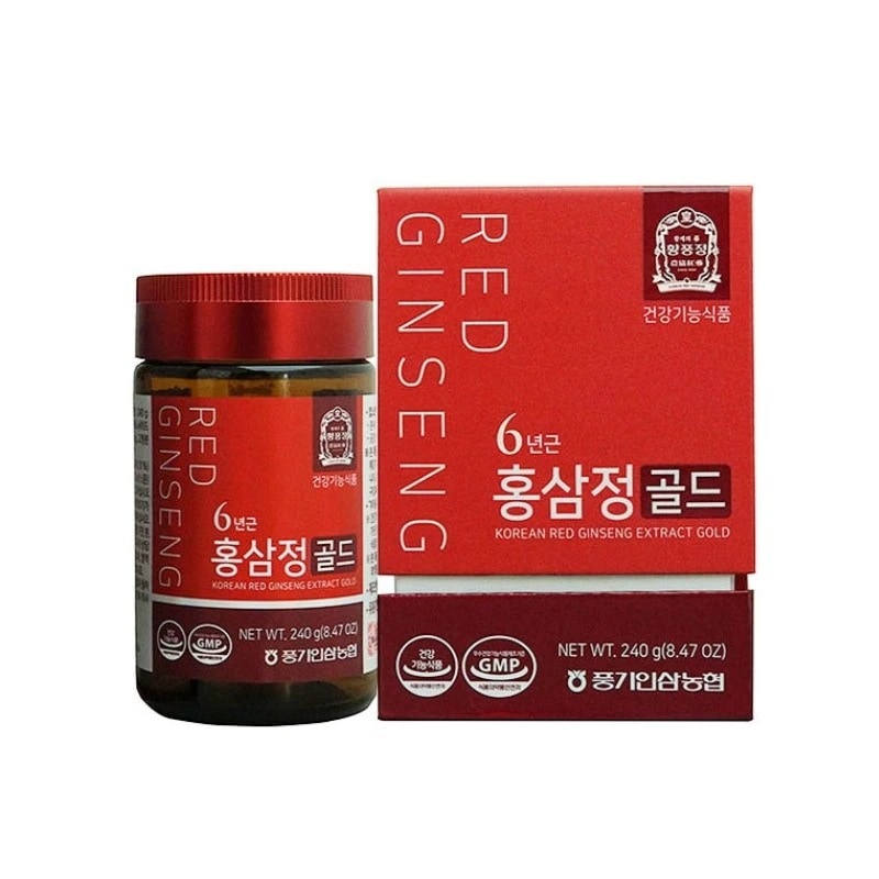 ファン プンジョン 6年根 紅参エキス GOLD 240g HWANG PUNG JUNG 6 -year-old Red Ginseng Exract GOLD 240g 12,900円