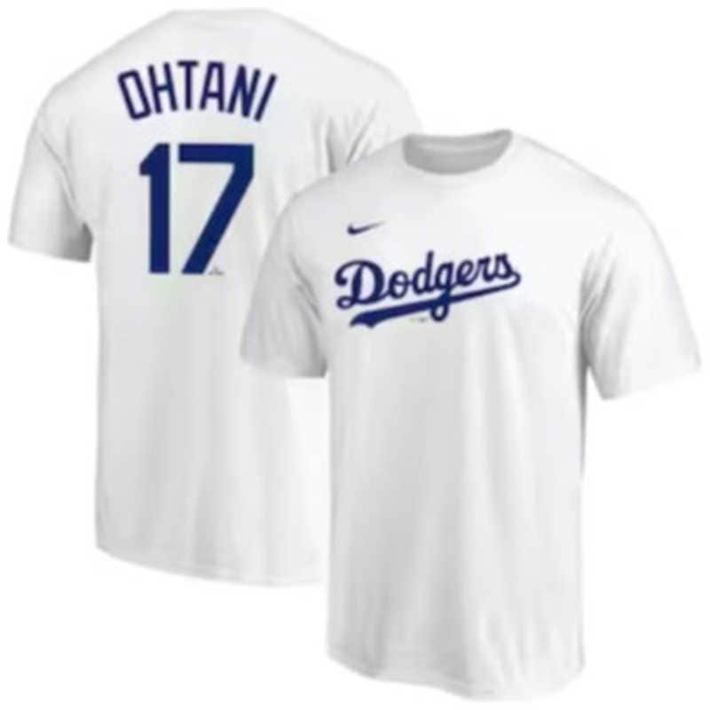 ファナティクス　男女兼用 MLB ドジャース 大谷翔平選手 Tシャツ ネーム＆ナンバー [ユニセックス /Mサイズ] ホワイト 【返品交換不可】　ML0124SS04