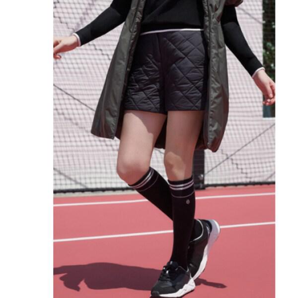 女性用ダイヤモンドキルティングパッド入りショートパンツ 6K-81701_US