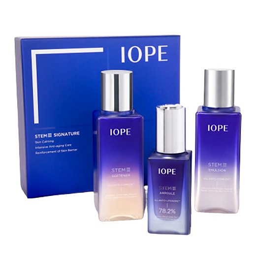 Breezy STEM3 SIGNATURE SET / SOFTENER / AMPOULE / EMULSION