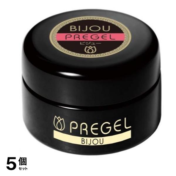PREGEL(プリジェル) ビジュー パーツ専用接着ジェル 4g 5個セット