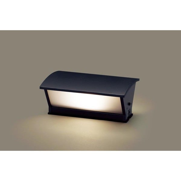 LGWJ56001U [据置取付型 LED（電球色） 門柱灯 防雨型明るさセンサ付 パネル付型 白熱電球40形1灯器具相当]