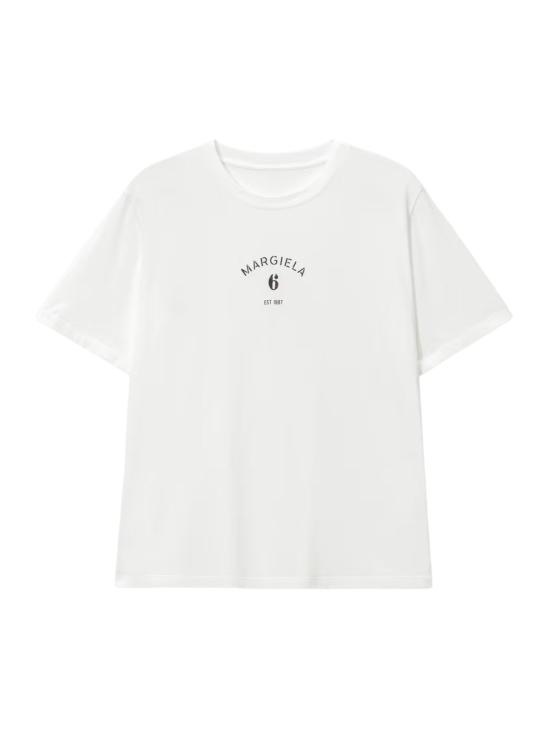 MM6 MAISON MARGIELA Men T-Shirts SH2GC0038 M20048101 White