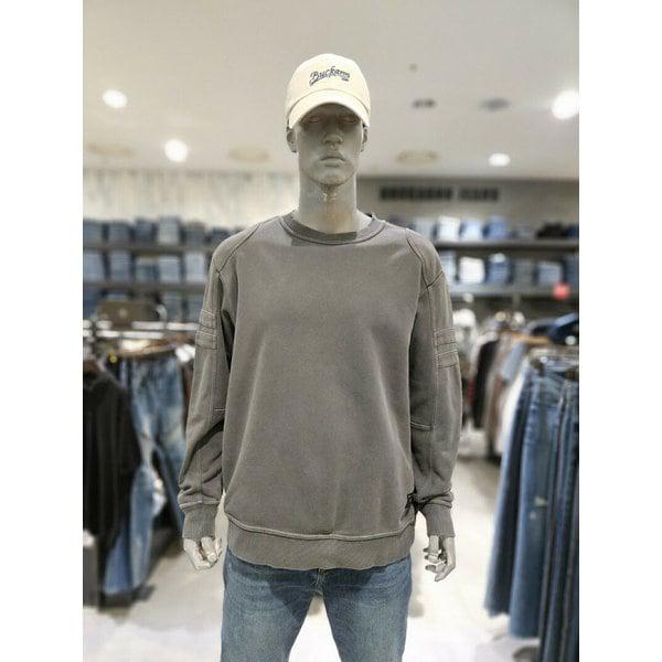 [] 男性) 3段ミニ裏毛ガーメントダイイングマンツーマンTシャツ (B231TS310P) (P003161893)