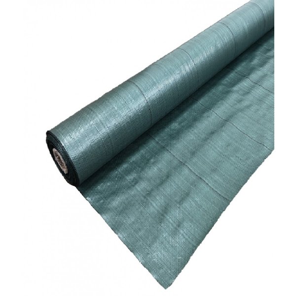 高質防草シート モスグリーン 2ｍｘ100m (耐用年数4-6年) 厚み0.4ｍｍ