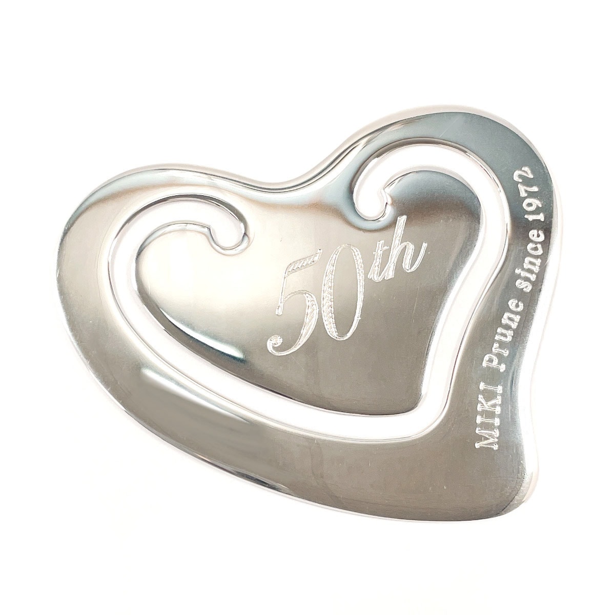 50th MIKI Prune since 1972 ハート ブックマーク その他小物 シルバー シルバー925 ユニセックス