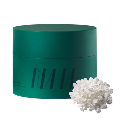 【 森林浴気分をおうちで 炭酸湯 × 天然海塩 】 NAIA 能登ヒバ バスソルト [ ギフト 森林浴 入浴剤 温浴 炭酸ガス ヒノキ ユーカリ クスノキ ベルガモット ラベンダー ナイア ]