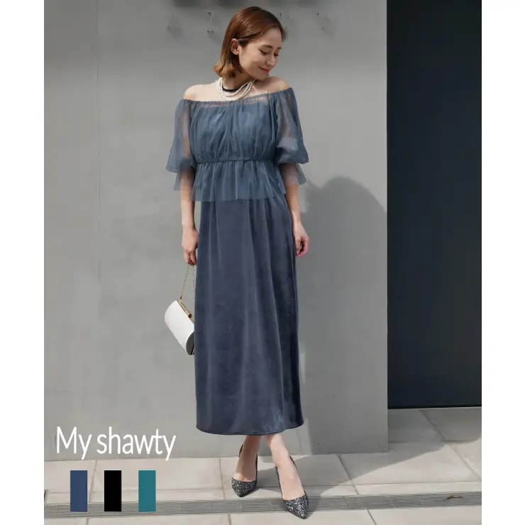 2WAY VELVET DRESS