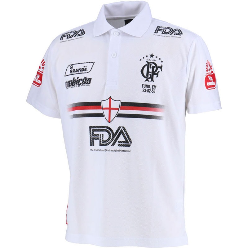 GRANDE.F.P(グランデエフピー) 【男女兼用 サッカー・フットサルウェア】 FDAドライメッシュポロ半袖 フットサル ポロシャツ (gfpe200010-0109)