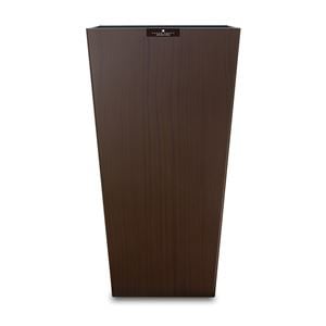 (24個セット) ゴミ箱 ダストボックス 約幅19.2cm Lサイズ 約9.5L ブラウン 橋本達之助工芸 ダストBOX L角 ウッドグレイン