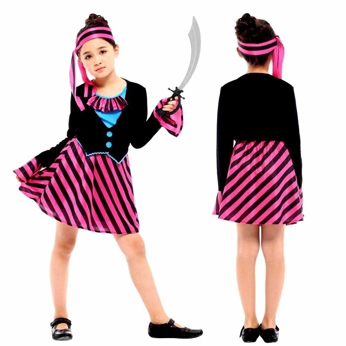 短纳期ハロウィン 衣装 海賊 パイレーツ 女海賊 コスプレ 仮装 変装 コスチューム 女子 子供用 キッズ イベント パーティー ハロウィーン ステージ衣装 演出服 クリスマス 学園祭 文化祭 余