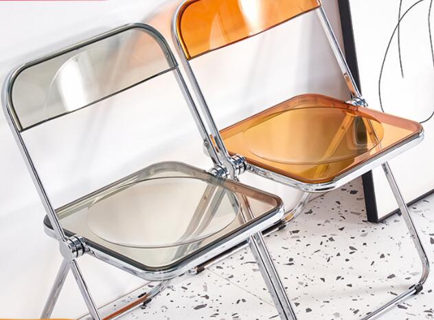 折りたたみ椅子透明な椅子 カフェの椅子 北欧インテリア高い透明度や独特のしなり 8,891円