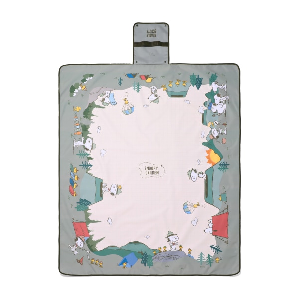 キャンプ ピクニックマット スヌーピー