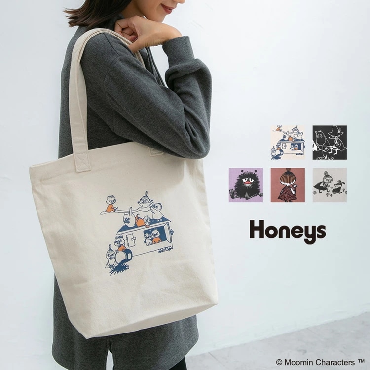 Qoo10] Honeys 【SOLD OUT】ムーミン／トート 鞄