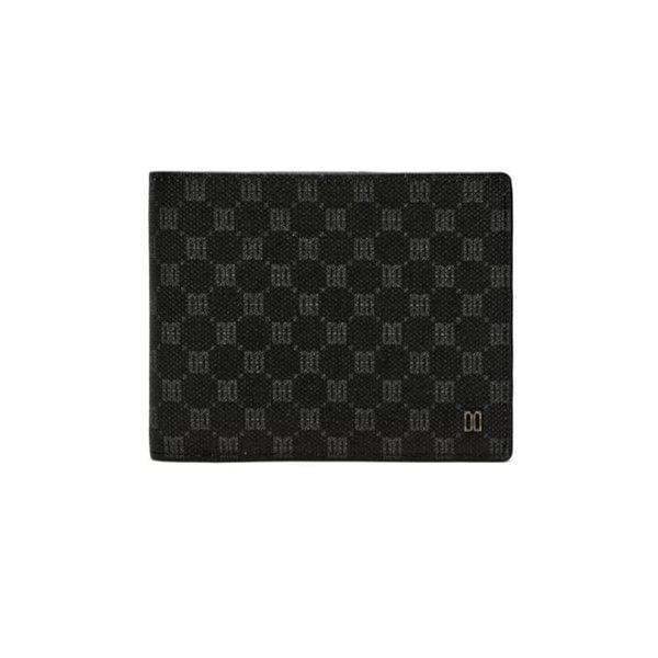 AK水原店 ハンドバッグ ルイス ブラック DDパターン PVC 二つ折り財布 DBWA5F123