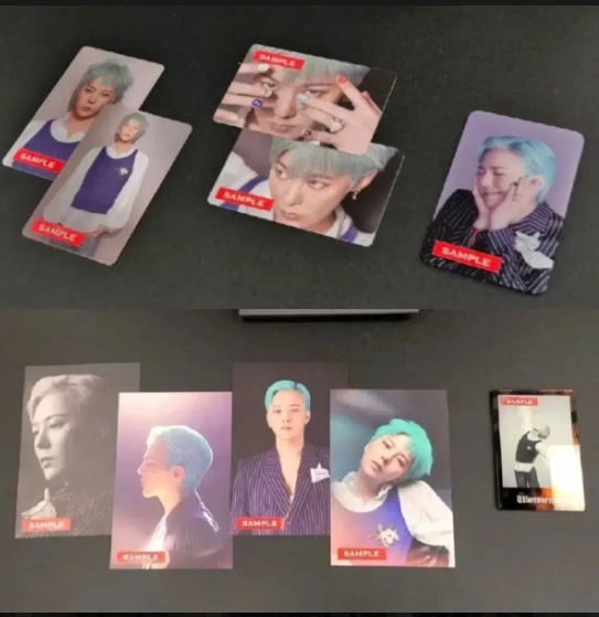 G DRAGON MEDIA EXHIBITION: Ubermensch ポストカード トレカ SET ソウルコン