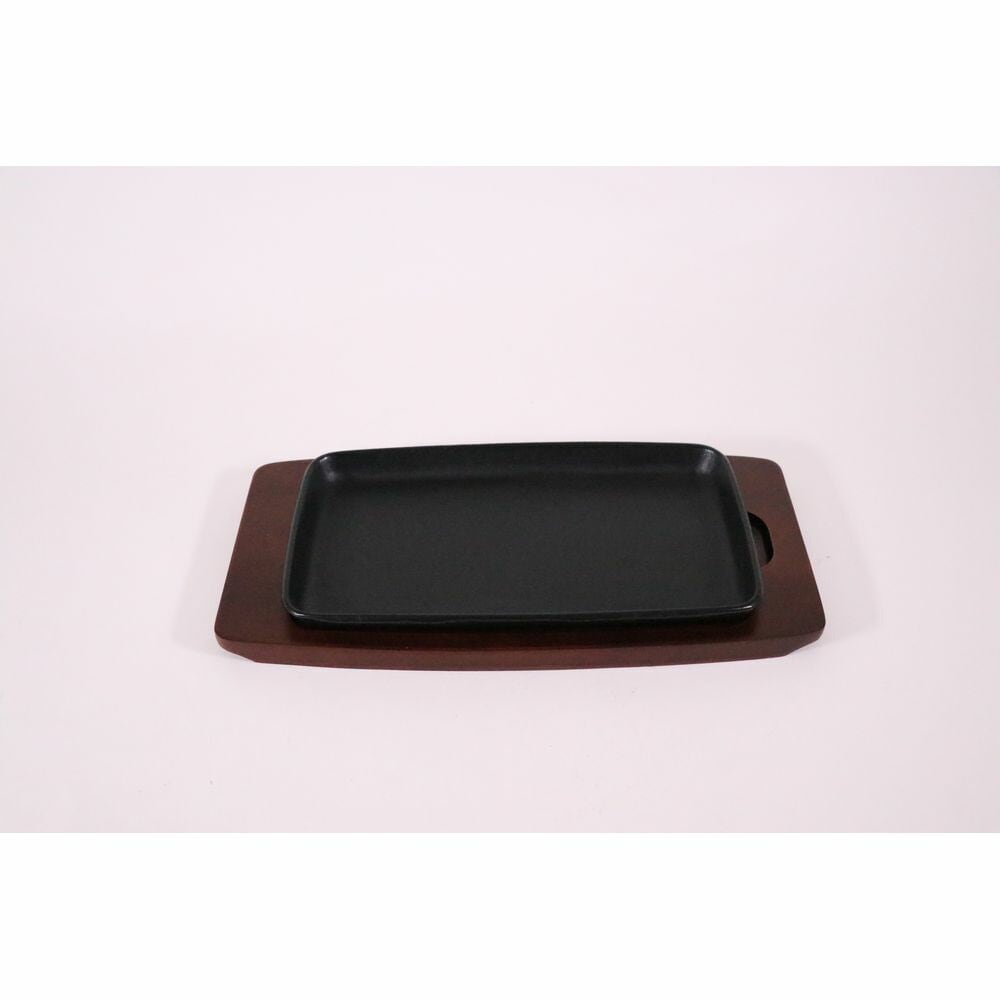 （まとめ買い）カンダ S ステーキ皿 角型E 27cm [x3]
