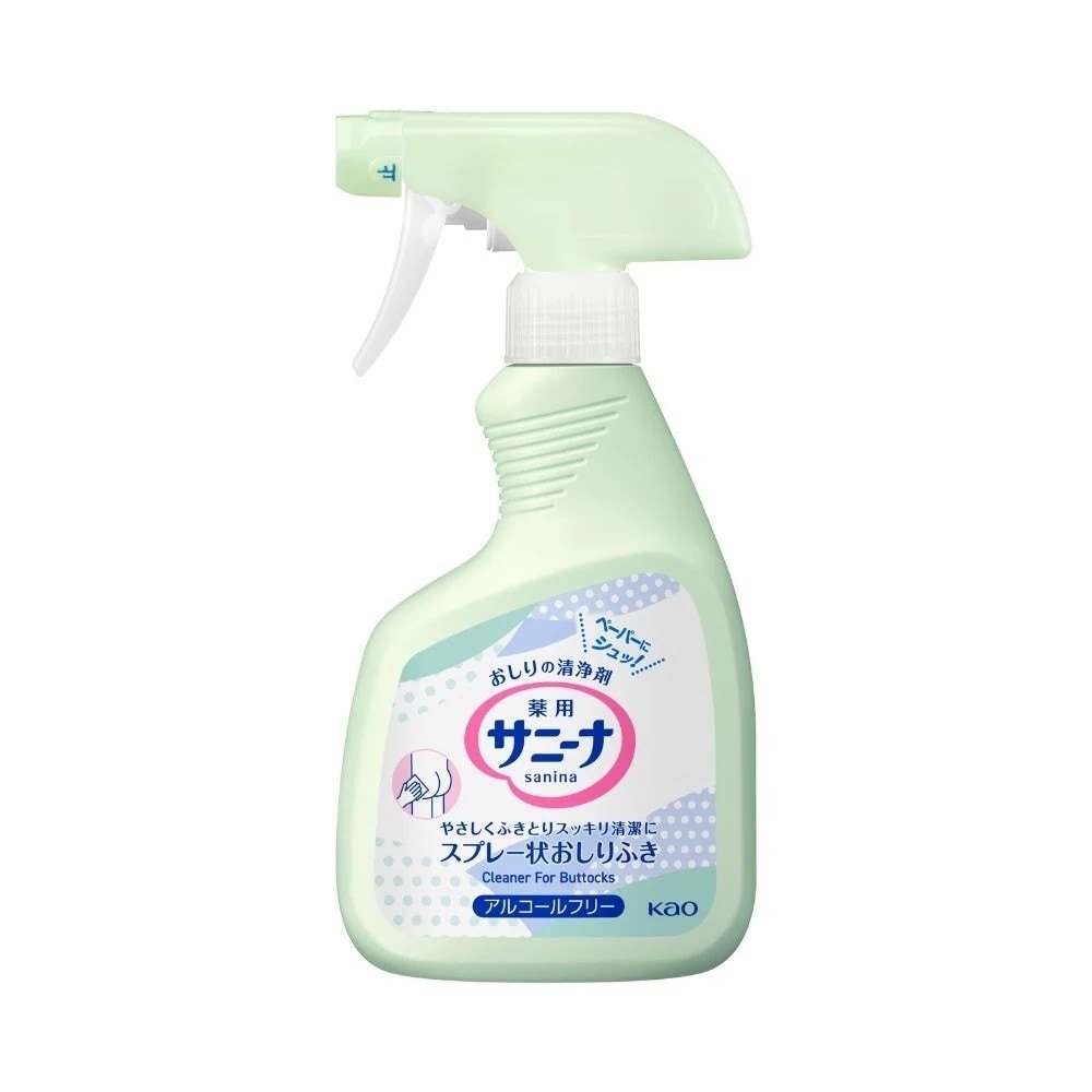 花王　サニーナ　薬用スプレー状　おしりふき　業務用　400mL×12本入【取り寄せ商品・即納不可・代引き不可・返品不可】