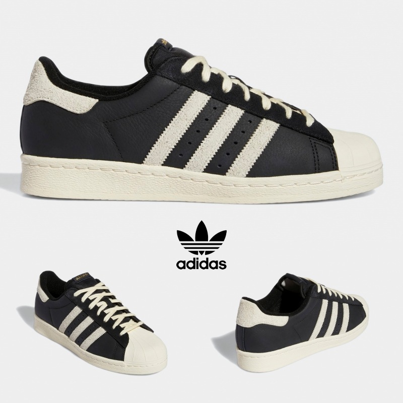 [ADIDAS] アディダス スニーカー スーパースター 82 黑 白 / SUPERSTAR 82 GY3428