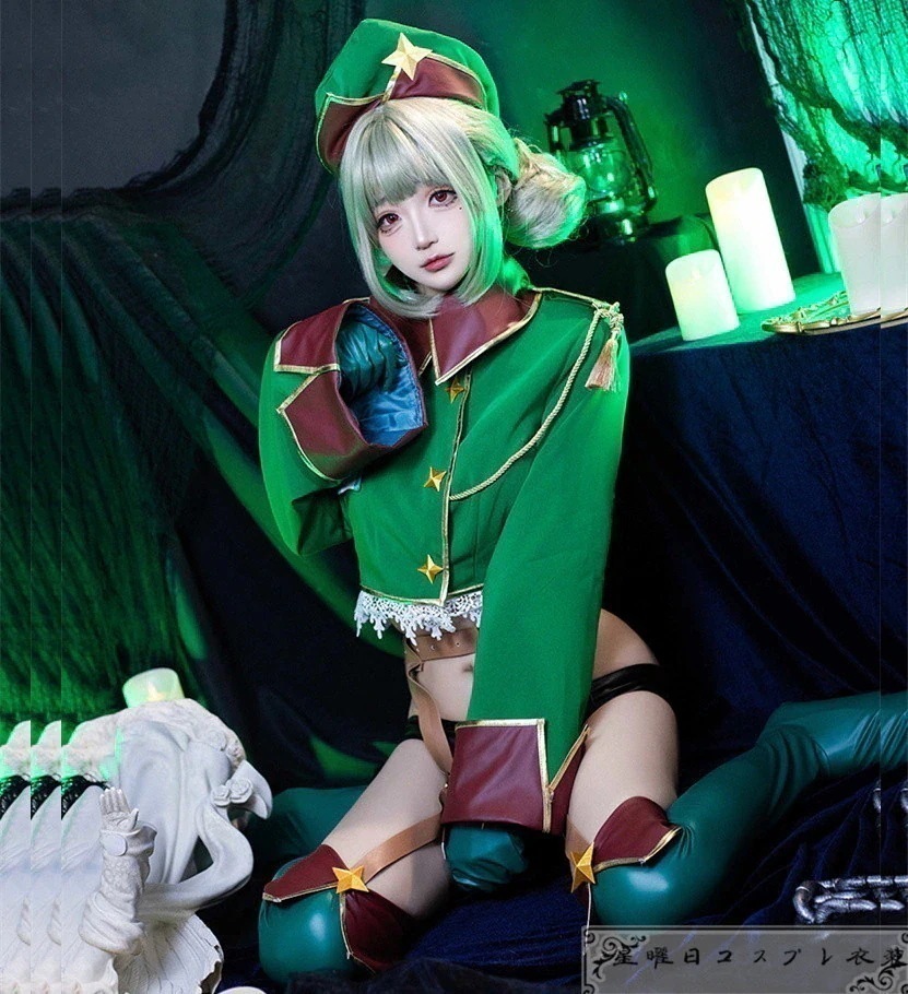 [即納 TikTok大人気] 仮装 変装 コスプレ 仮装 変装 ハロウィン コスチューム コスプレ衣装 キウィ 阿良河 魔法少女にあこがれて