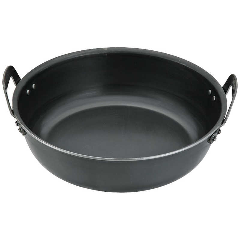 カンダ　鉄プレス厚板揚鍋 30cm(6.0L)　002028