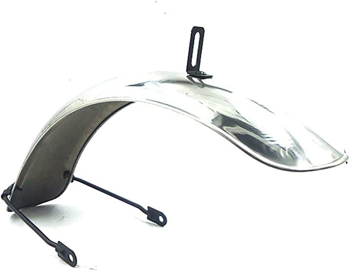バイク オートバイ スーパーカブ リトルカブ フロント フェンダー C50 C70 C90 汎用(シルバー)パーツ