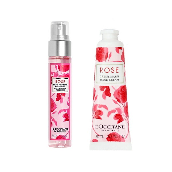 ギフトセット ハンドクリーム 30ml モイスチャーミスト 全身用化粧水 50ml 2個セット ハンドケア ボディケア オリジナルセット ローズ 女性 誕生日 20代 30代 40代 50代 プレゼン