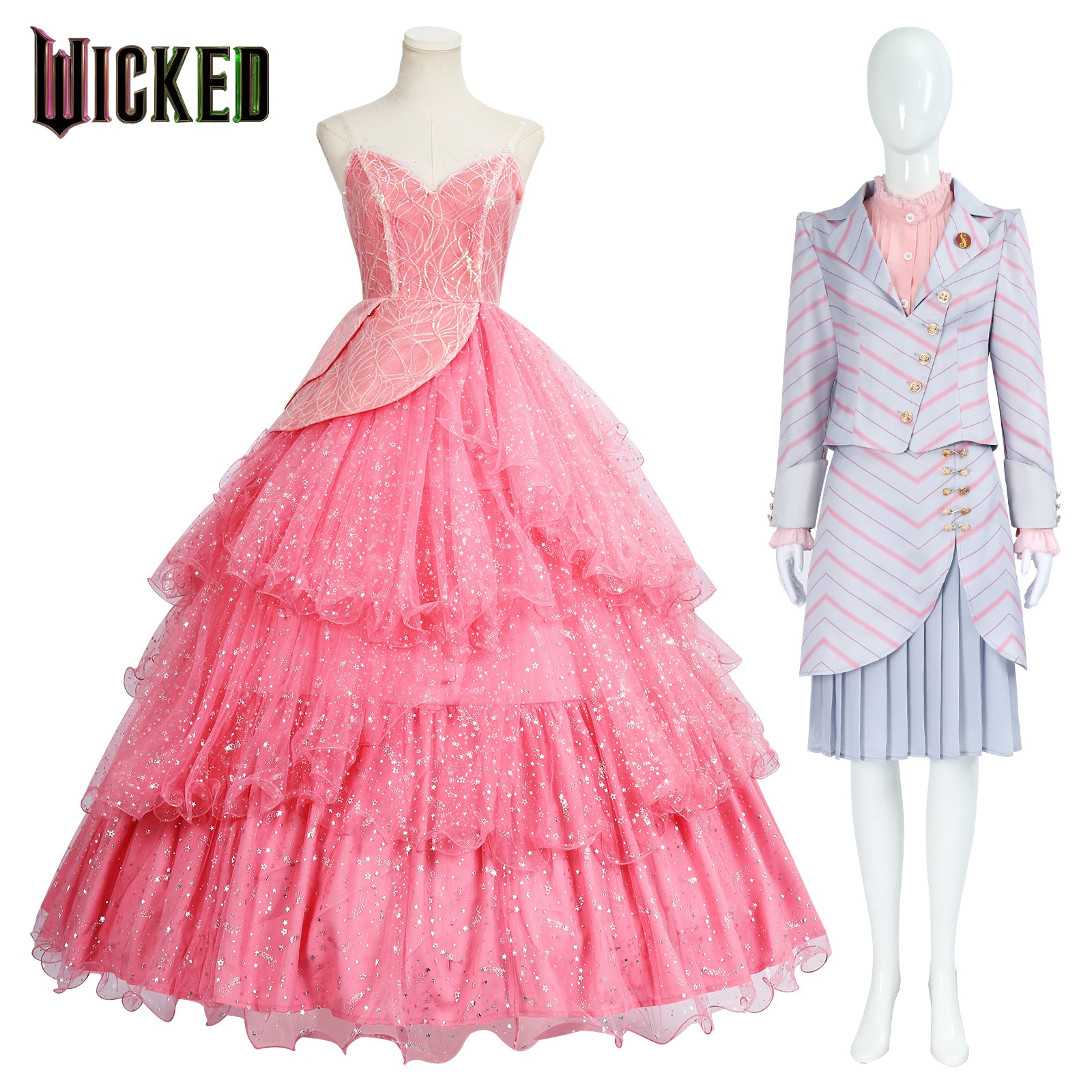 ハロウィンハロウィンコスチューム魔法の悪魔女コスプレ衣装オズの魔法使いグリンダコス舞台パフォーマンス衣装