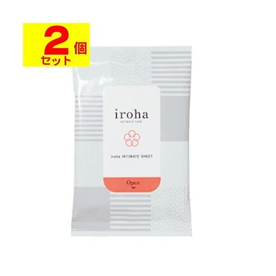 [ポスト投函]iroha(イロハ)INTIMATE シート 10枚入[2個セ...のサムネイル