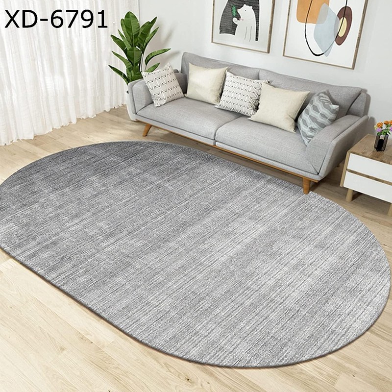 ラグ 楕円形 ラグマット カーペット 120X160 不規則 ラグカーペット 異型絨毯 リビングラグ 楕円ラグ 子供部屋用 北欧 軽量 洗える 滑り止め 防音 汚れに強い 可愛い おしゃれ 春夏秋冬