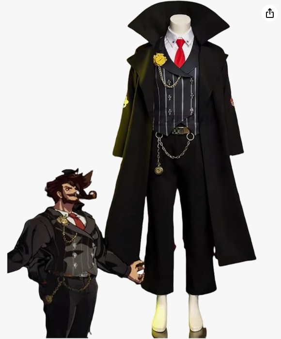 「ウィッグ 靴追加可 」ギルティギア ストライヴGuilty Gear STRIVE slayer コスプレ衣装 [並行輸入品]