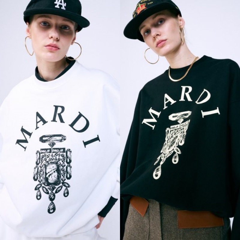 SWEATSHIRT BIJOU 韓国正規品