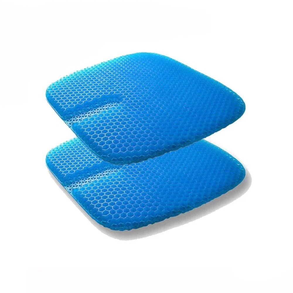 ジェルクッション 2枚セット 特大 ゲルクッション 座布団 無毒無臭 二重ハニカム構造 車 椅子 5,105円