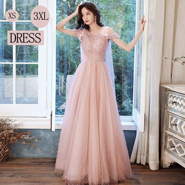 パーティードレス ミモレ丈 二次会 母親 結婚式 ドレス 半袖 ウェディングドレス 花嫁 お呼ばれ 披露宴 演奏会 卒業式 大きいサイズ イブニングドレス イベント 姫系ドレス 豪華なドレス