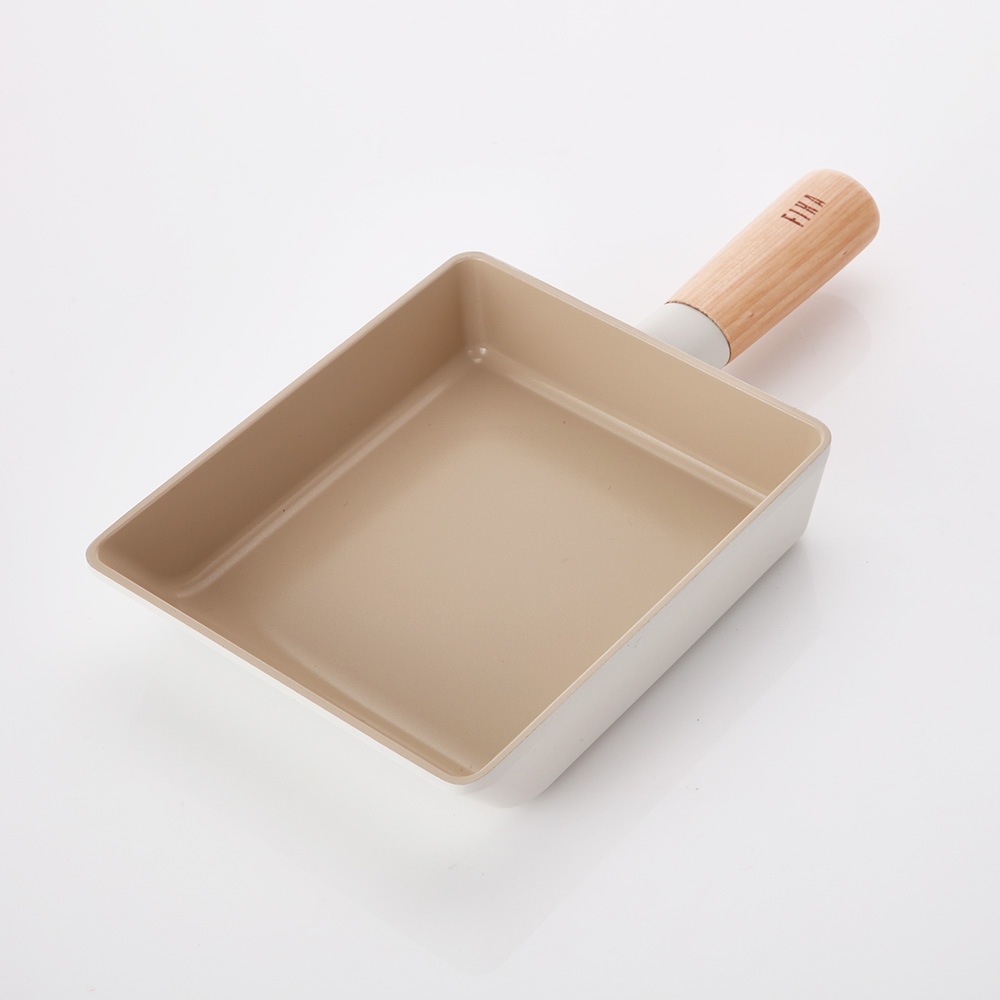 FIKA IH対応 エッグパン 15cm PFOAフリー ホワイト
