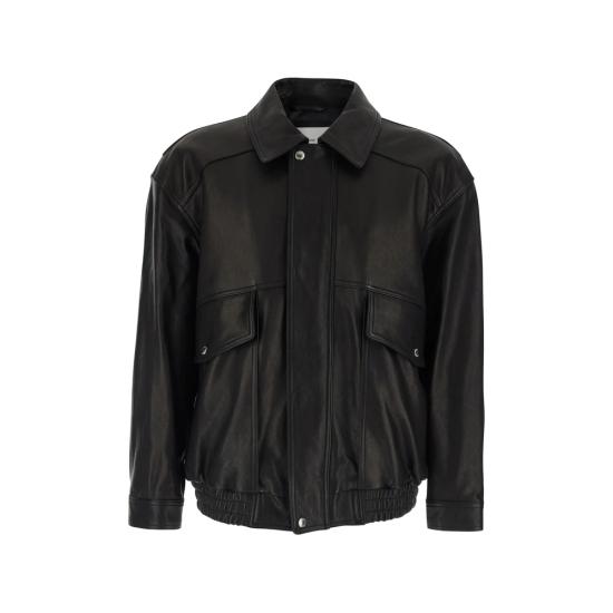 DUNST Men Leather Jackets UDJU6A103BK BLACK