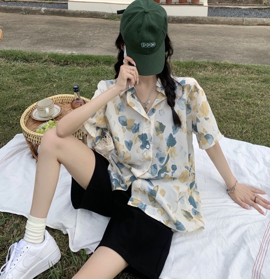 トップス レース モテアイテム シャツ 半袖 シフォン 可愛い きれいめ 上品 おしゃれ かっこいい 可愛い ラブリー キュート ガーリー クール モード系 セクシー エレガント 存在感