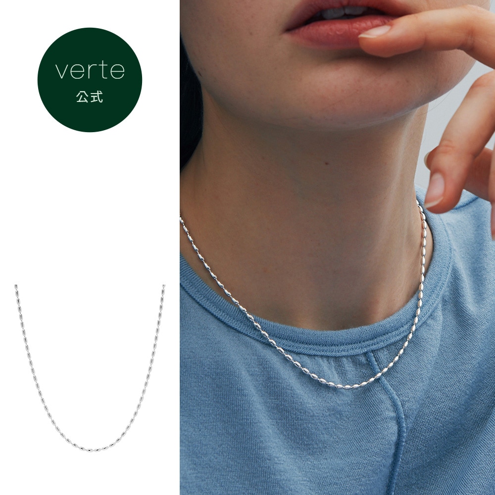 Un.silver.128 / gross rizi ネックレス (2 color)