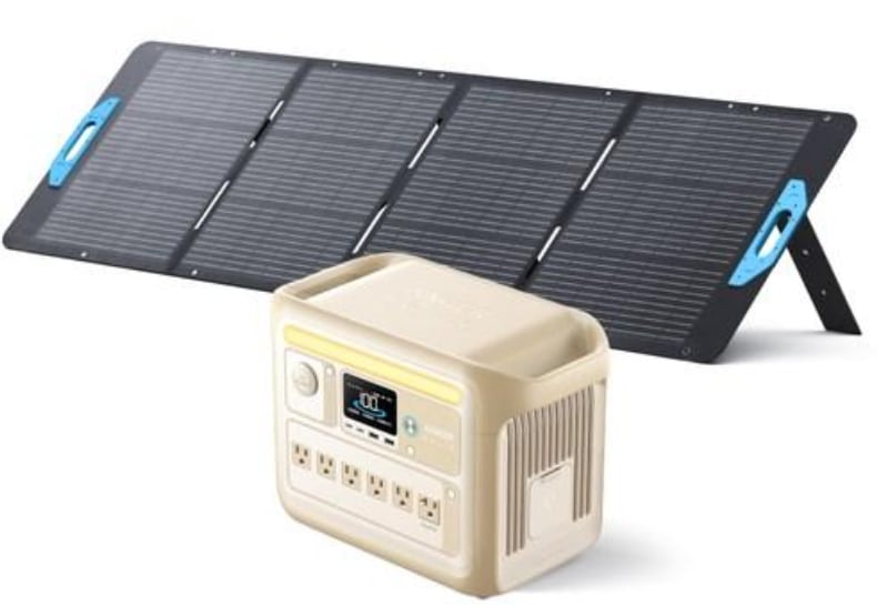 Anker Solix C1000 Portable Power Station ベージュ+PS200 Portable Solar Panel ポータブル電源&ソーラーパネルセット 65,995円